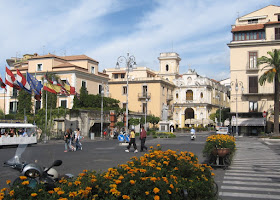 Piazza Tasso is Sorrento's main square