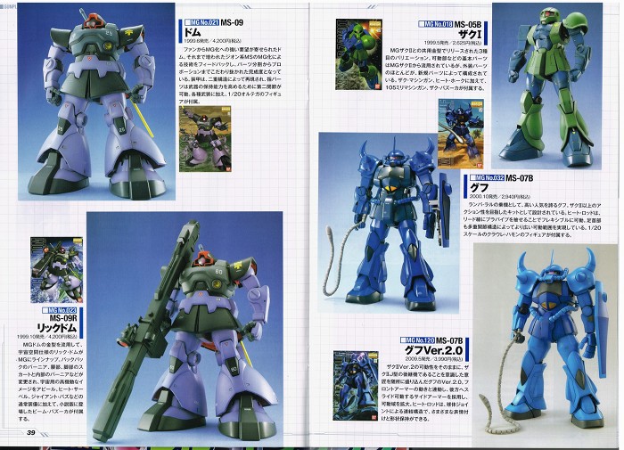 GunPla Catalog 2013 scans