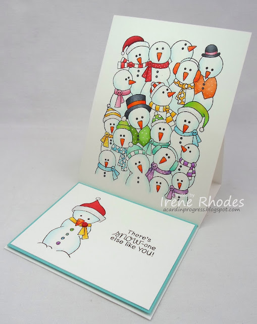 There's snow-one else like you by Irene features Frozen Fellowship by Newton's Nook Designs; #newtonsnook