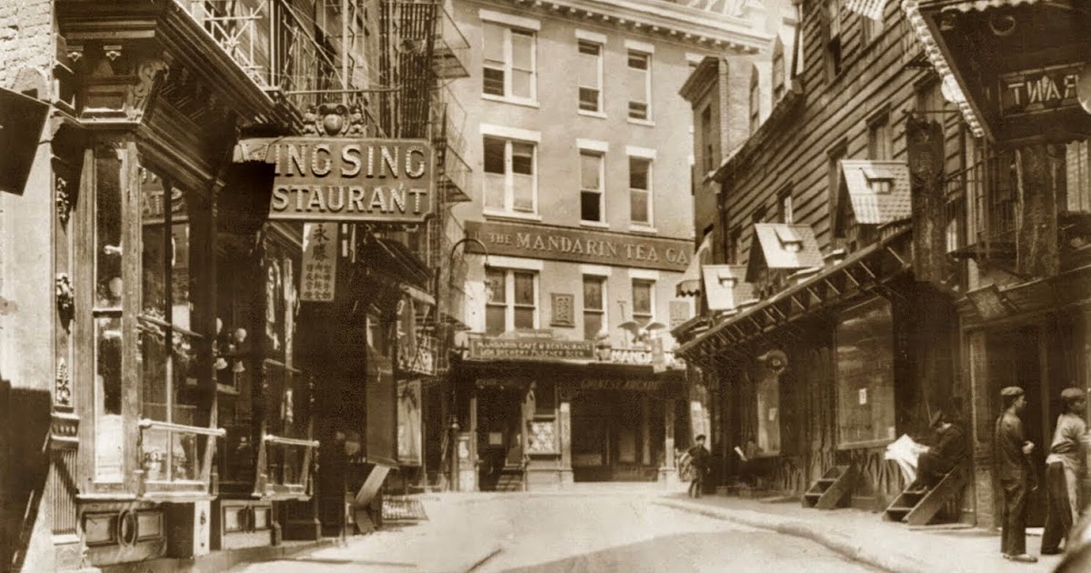 Old Photographs of Daily Life in Manhattan's Chinatown From the 1900s