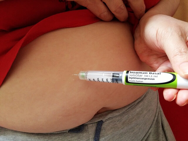 Injection d'insuline - étape par étape