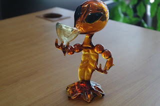 Glass Pipe Alien Design Used For Smoking Weed or Tobacco Glass Pipe Alien Design Used For Smoking Weed or Tobacco