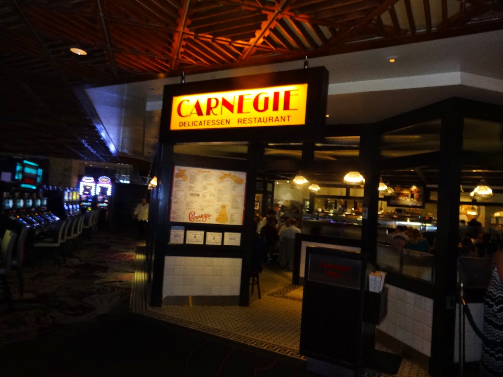 Miquelli's Amerikablog Restaurant Carnegie Deli Las Vegas, Nevada