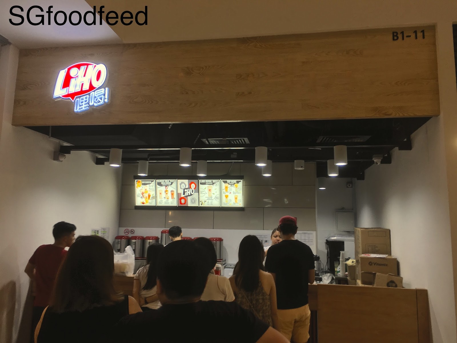 SGfoodfeed LiHO (哩喝!) Cheese foam mix with Tea!