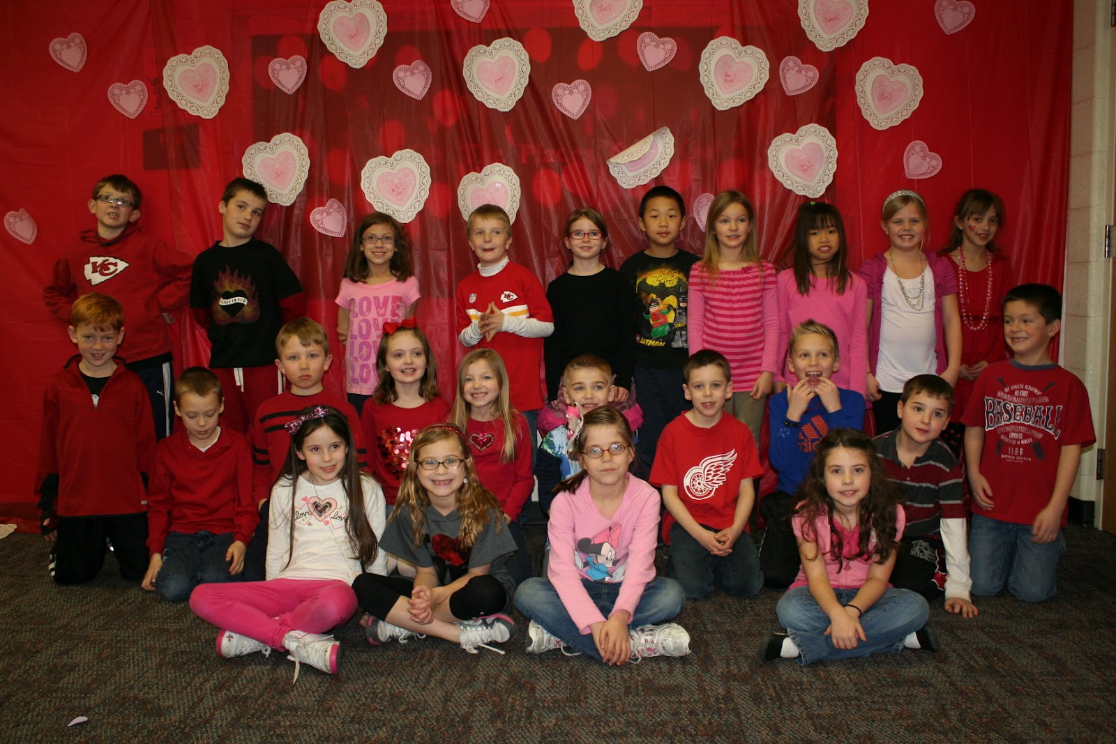 Between the Screams: 2nd Grade Valentine Party