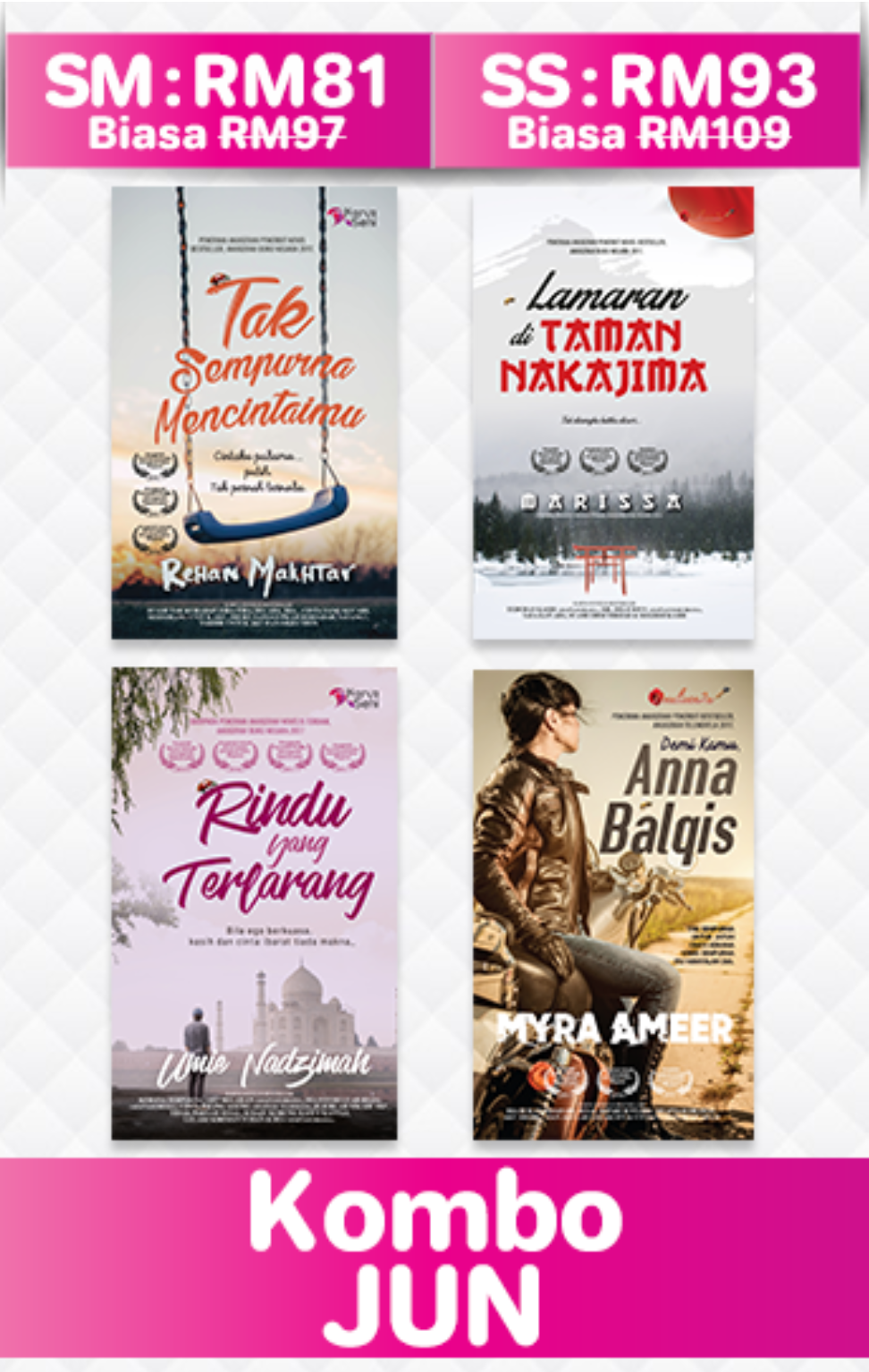 Novel Terbaru | Novel Tak Sempurna Mencintaimu, Novel Rindu Yang