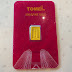 SOLD Gold Bar Tomei 1g 999.9 CIRCULATED