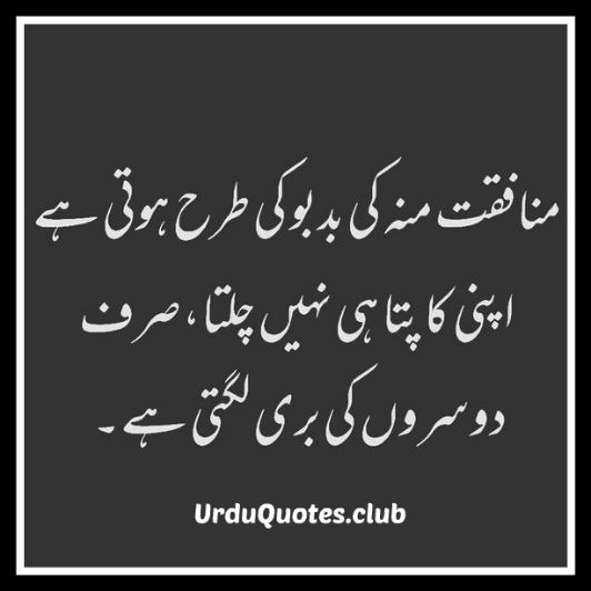 Munafiq Quotes | Poetry on Munafiq Log - Urdu Quotes Club