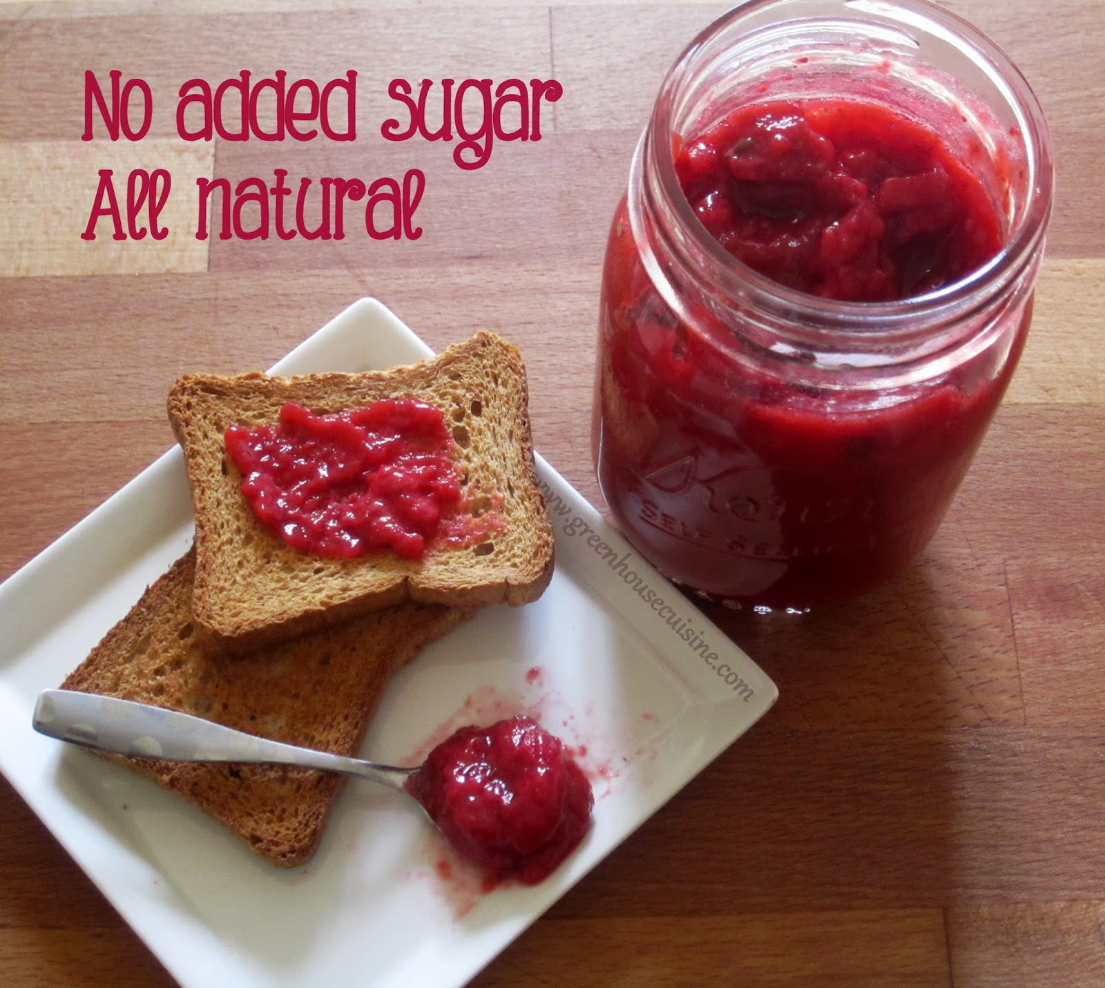 Cook with Esh strawberry jam/preserve low sugar,all natural Vegan