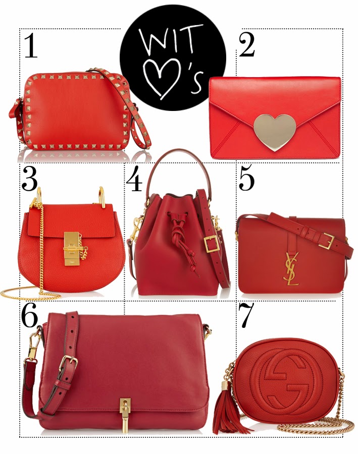 Wearing It Today How to wear a red bag