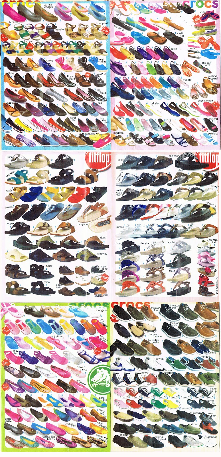 Daftar Katalog lengkap Sepatu Crocs Wanita  CROCS 