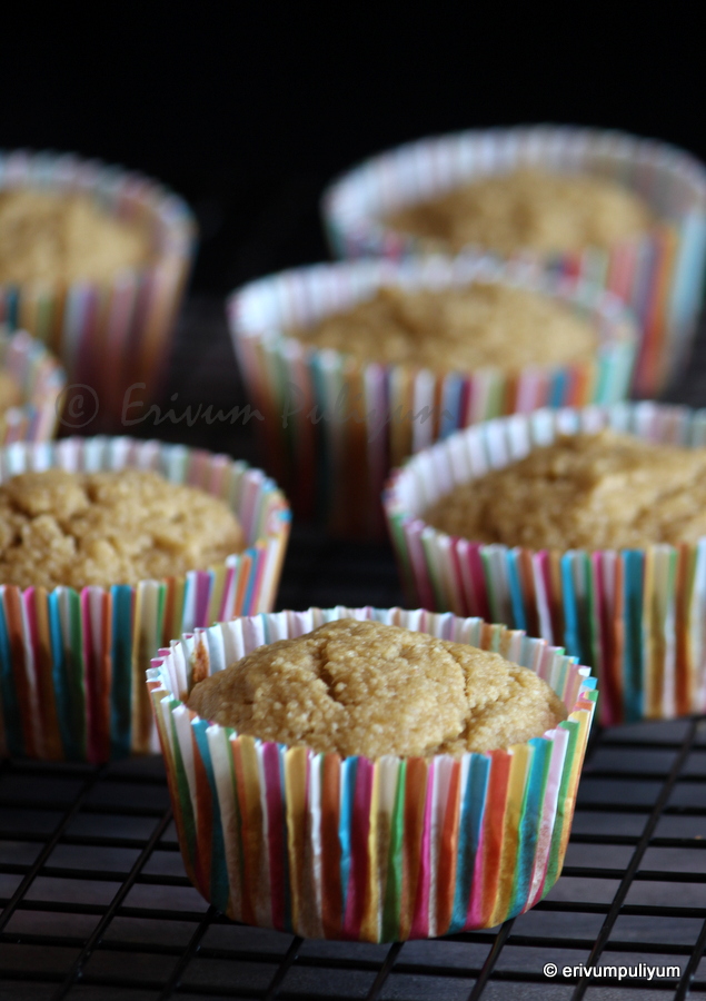 Erivum Puliyum Banana Almond Meal Muffins Healthy Breakfast Muffins