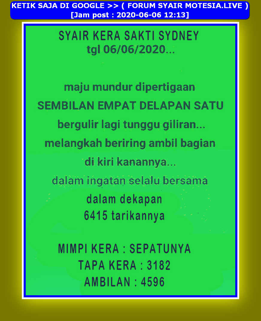 forum syair meloditogel