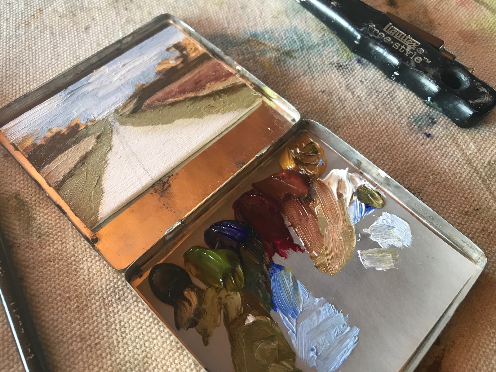 Making a Miniature Painting Travel Kit 