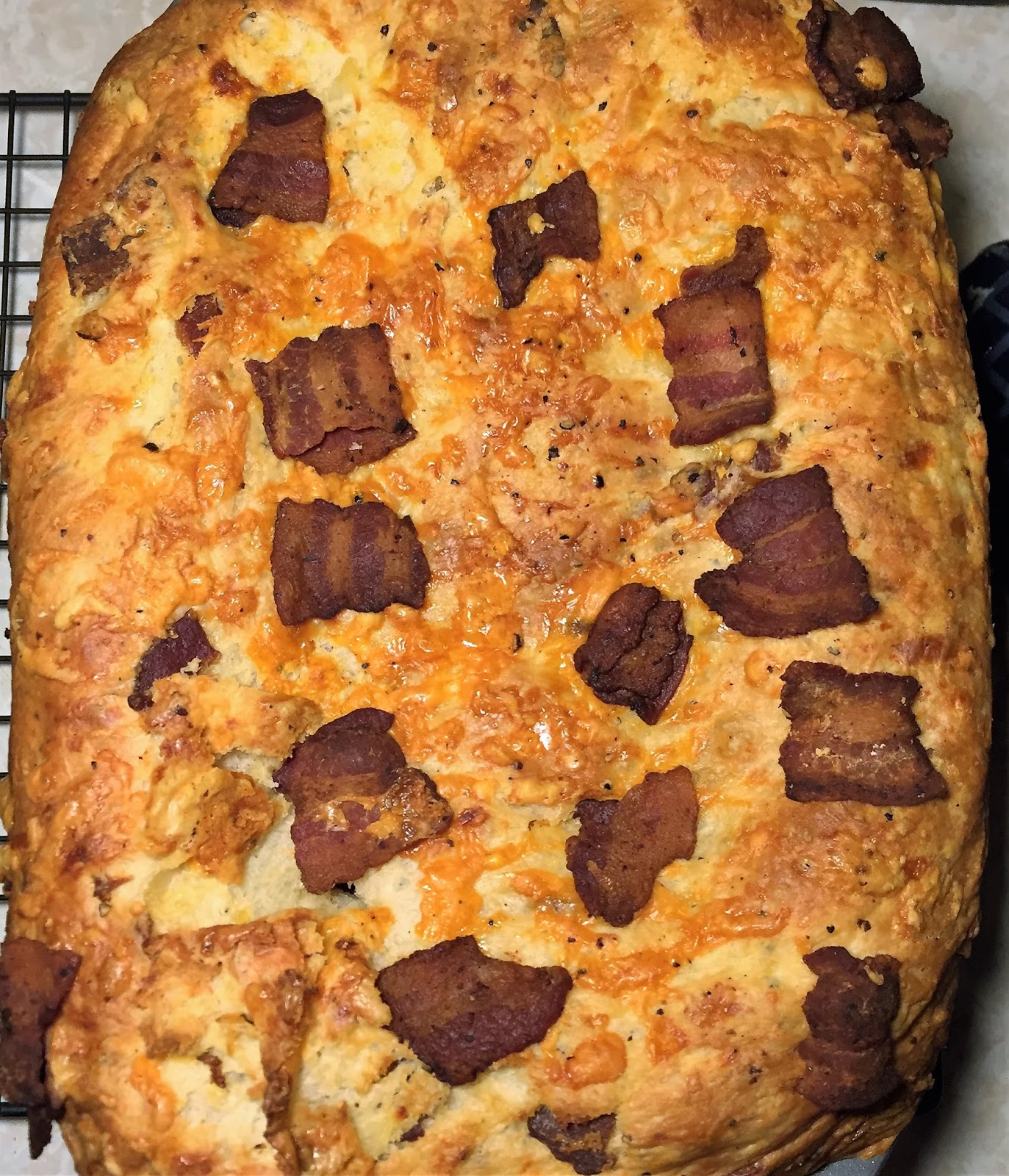 Loaded Baked Potato Bread