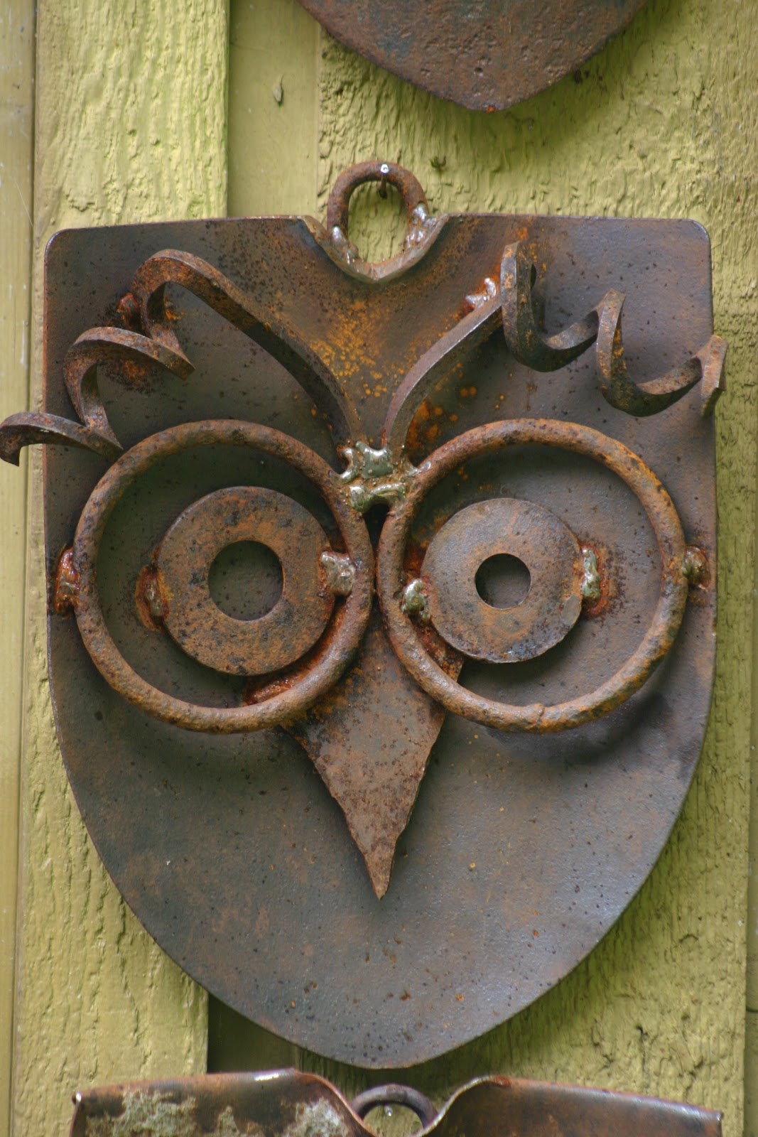 Kathi's Garden Art Rust-n-Stuff: A Parliament of Owls