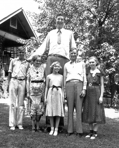 Image result for tallest man with family