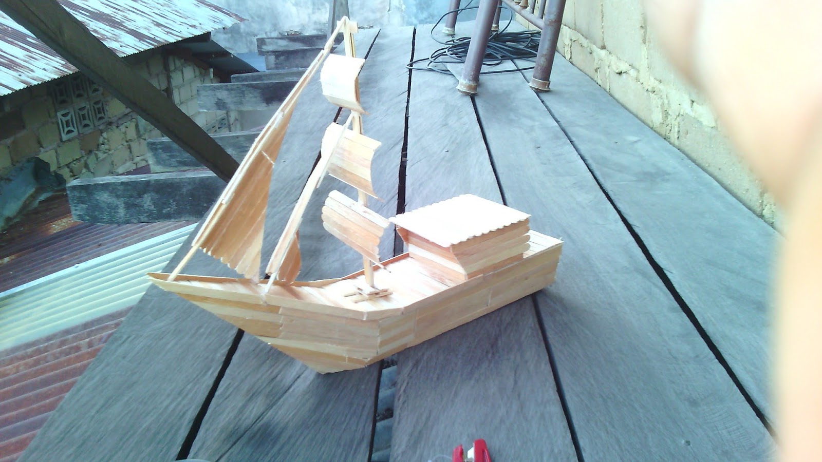 Cara Membuat Kapal Layar Dari Stik Es Krim - Membuat Itu