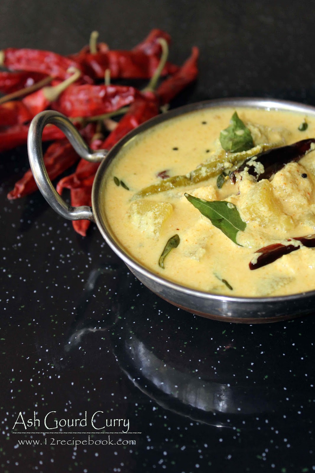 Ash Gourd Curry / Seasoned Buttermilk Curry Recipe Book