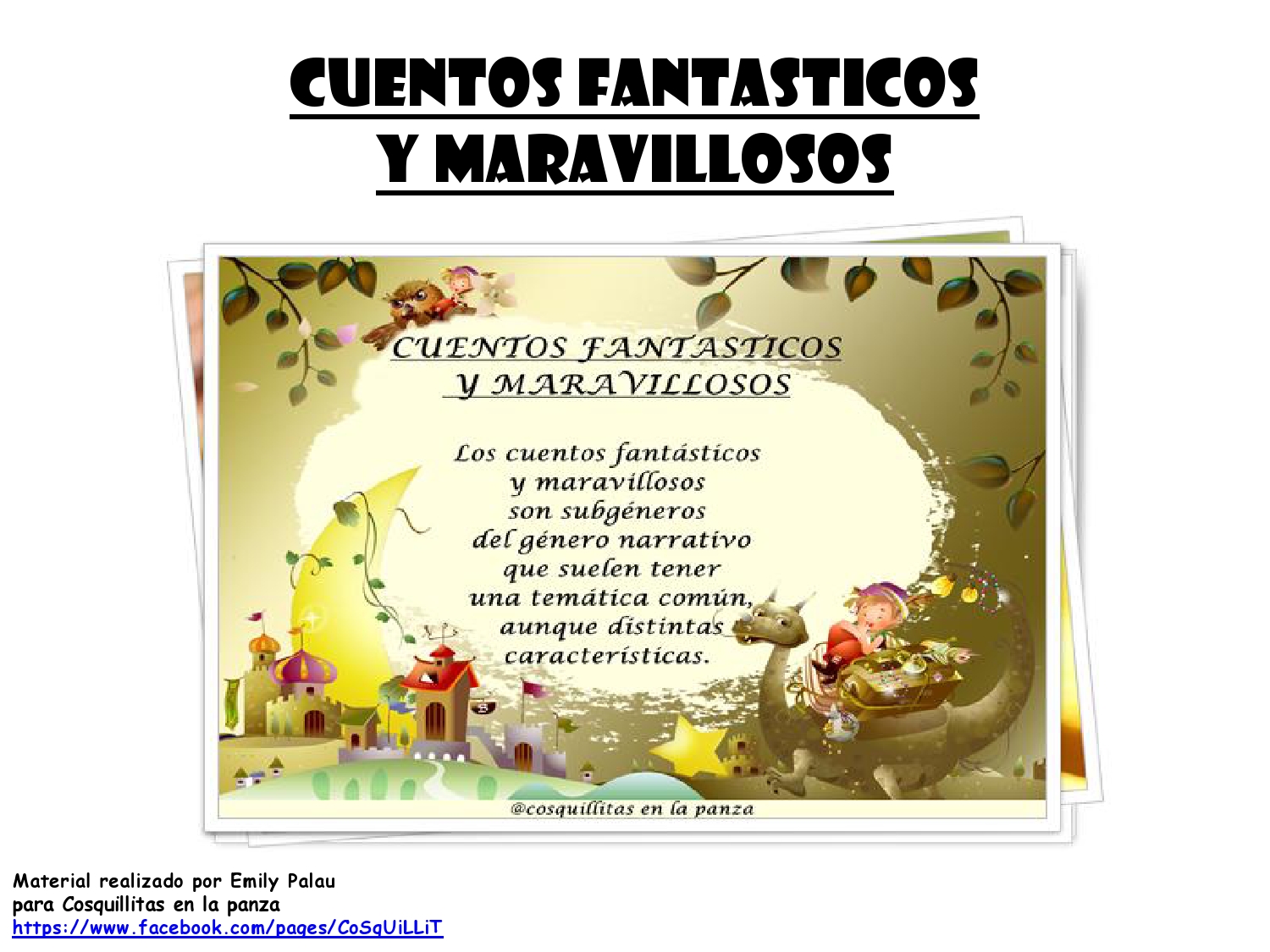 APOYO ESCOLAR ING MASCHWITZT CONTACTO TELEF 011-15-37910372: CUENTOS  FANTÁSTICOS Y MARAVILLOSOS