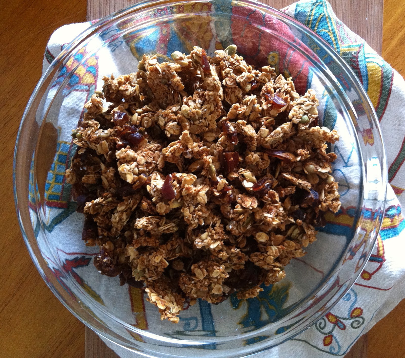 Southern Spoon Pepita Granola with Dates and Molasses