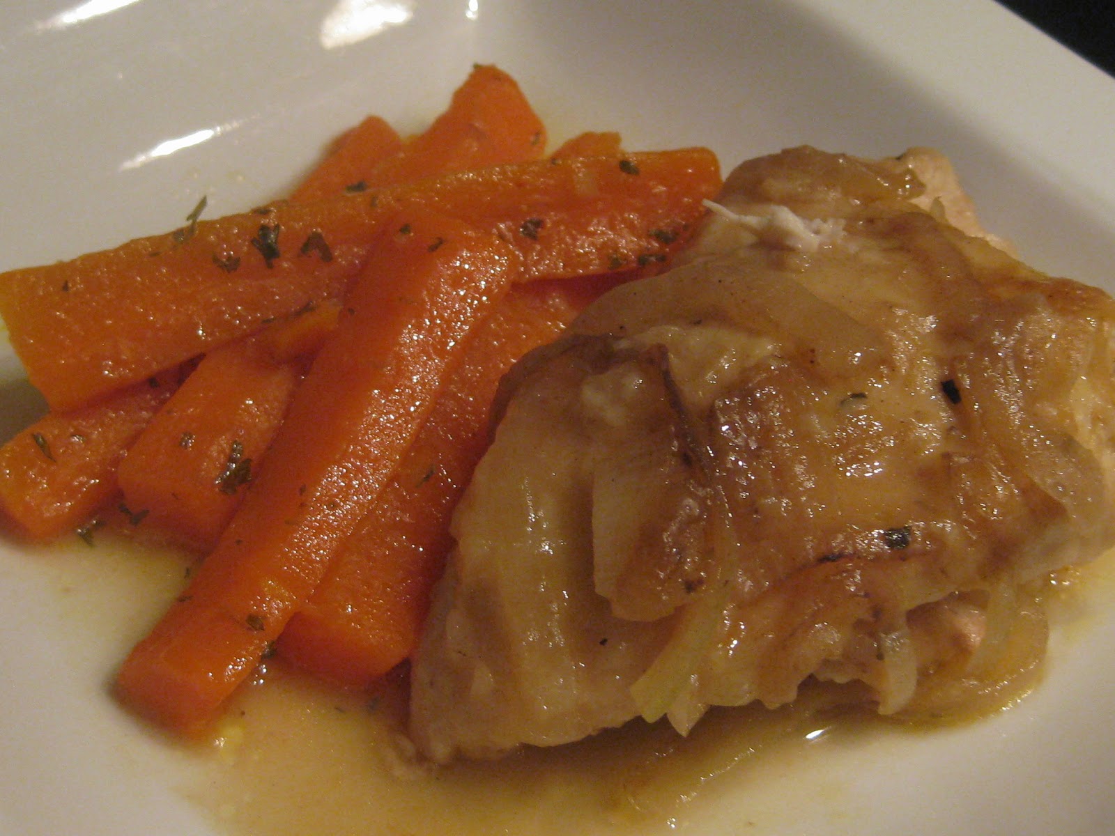 Poulet au gingembre et aux oignons d'Irène Bedon Gourmand