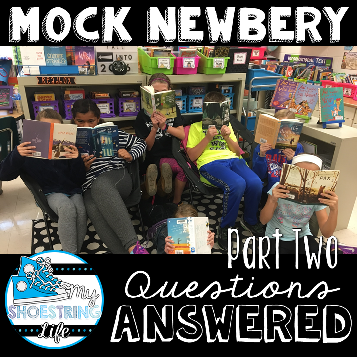 Mock Newbery Questions Answered (Part Two) My Shoestring Life
