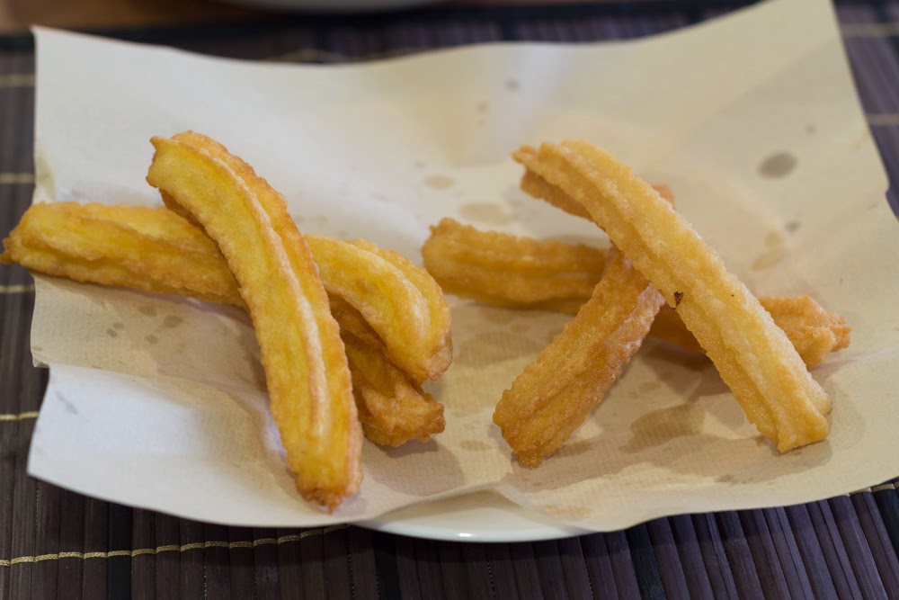 churros with and without egg