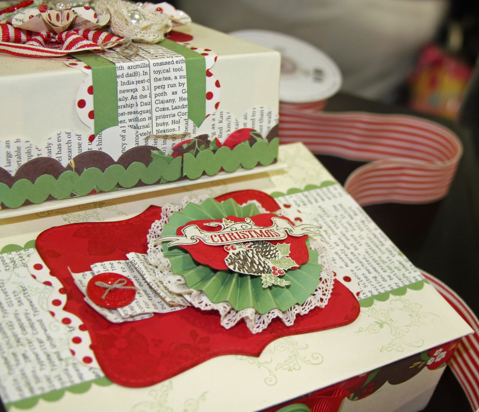 Free 40 Christmas Memory Box Project if you purchase the 99 Starter