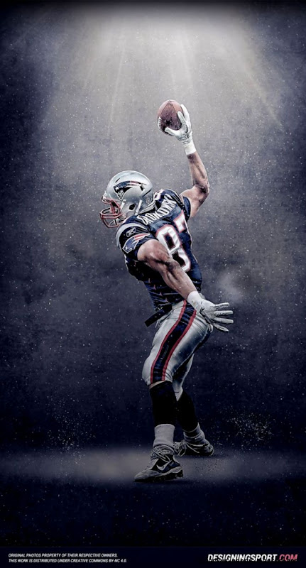 Rob Gronkowski New England Patriots Wallpaper