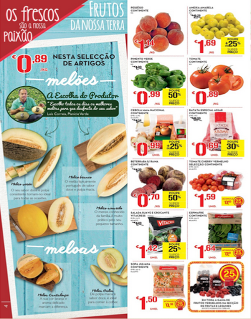 Antevisão folheto Continente  