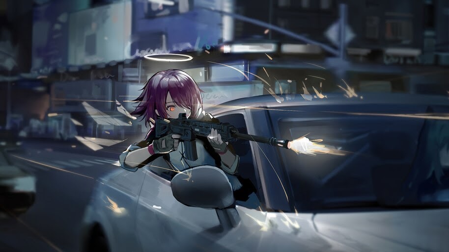 Anime Wallpaper Hd Exusiai Arknights Wallpaper