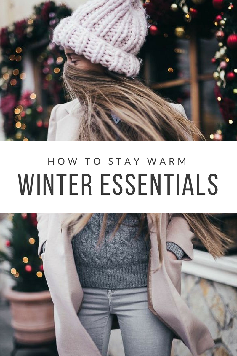 5 WINTER ESSENTIALS TO KEEP YOU WARM Kristjaana