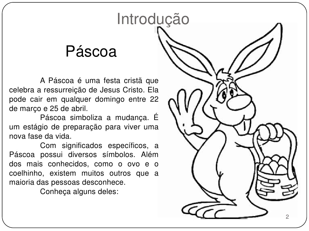 PROJETO A PÁSCOA.