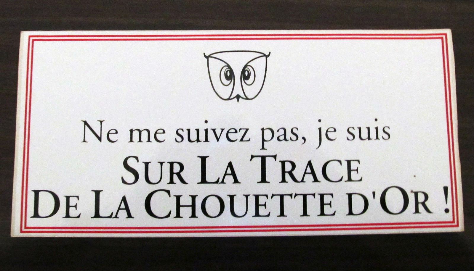 Les cadeaux chouette d'or