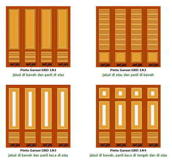 Contoh Model Desain Pintu Garasi Terbaru Contoh Model Desain Pintu Garasi Modern Terbaru