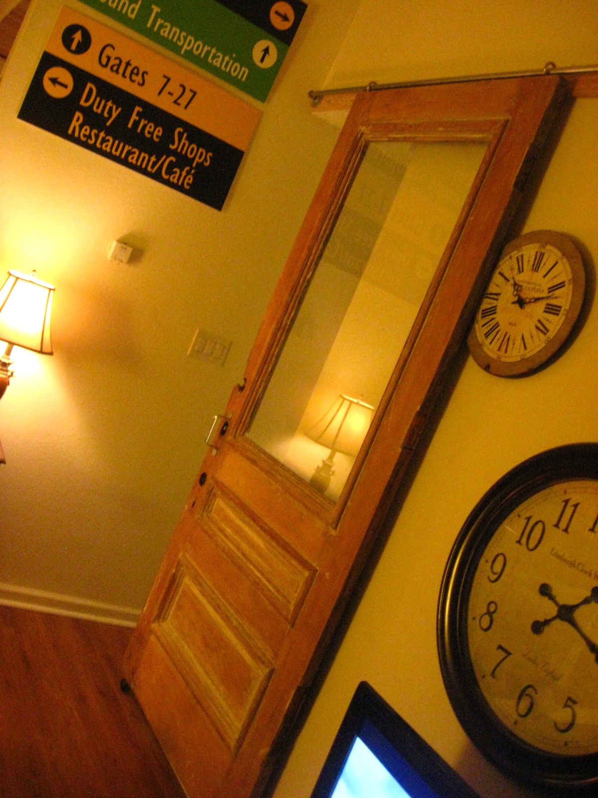 Things I Build or Repurpose: Massive Antique Door Hallway Divider