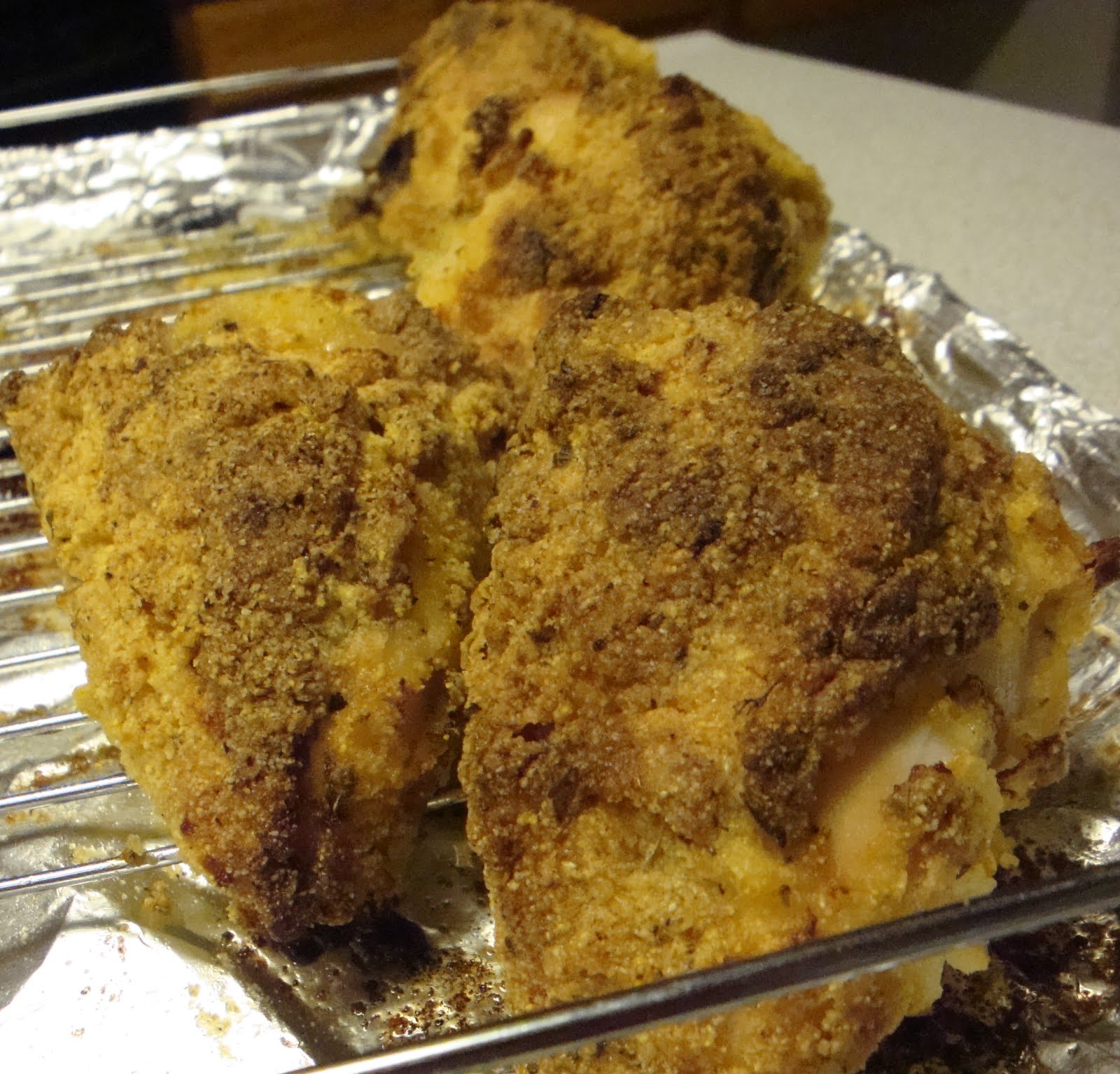 kimscookingfrenzy Brined Chicken with Crispy Cornmeal Crust