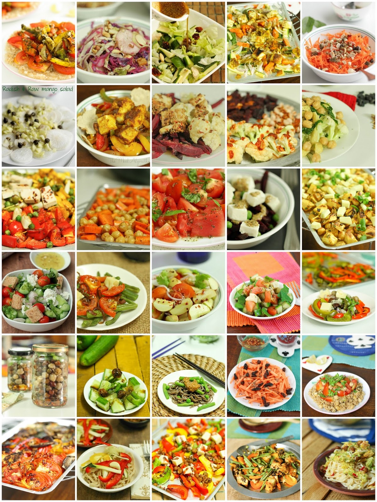 The Meal Algorithm: A Salad A Day