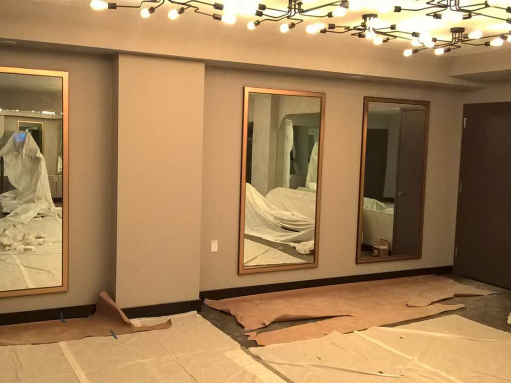 Our projects Custom Cut Mirrors New York High qulity