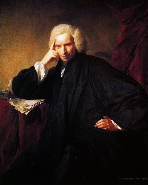 Laurence Sterne by Sir Joshua Reynolds, 1760