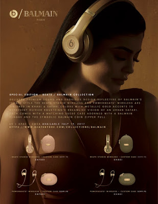 #BalmainBeats: Kylie Jenner stars in Beats by Dre & Balmain