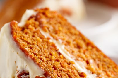 CARROT CAKE WITH CREAM CHEESE FROSTING