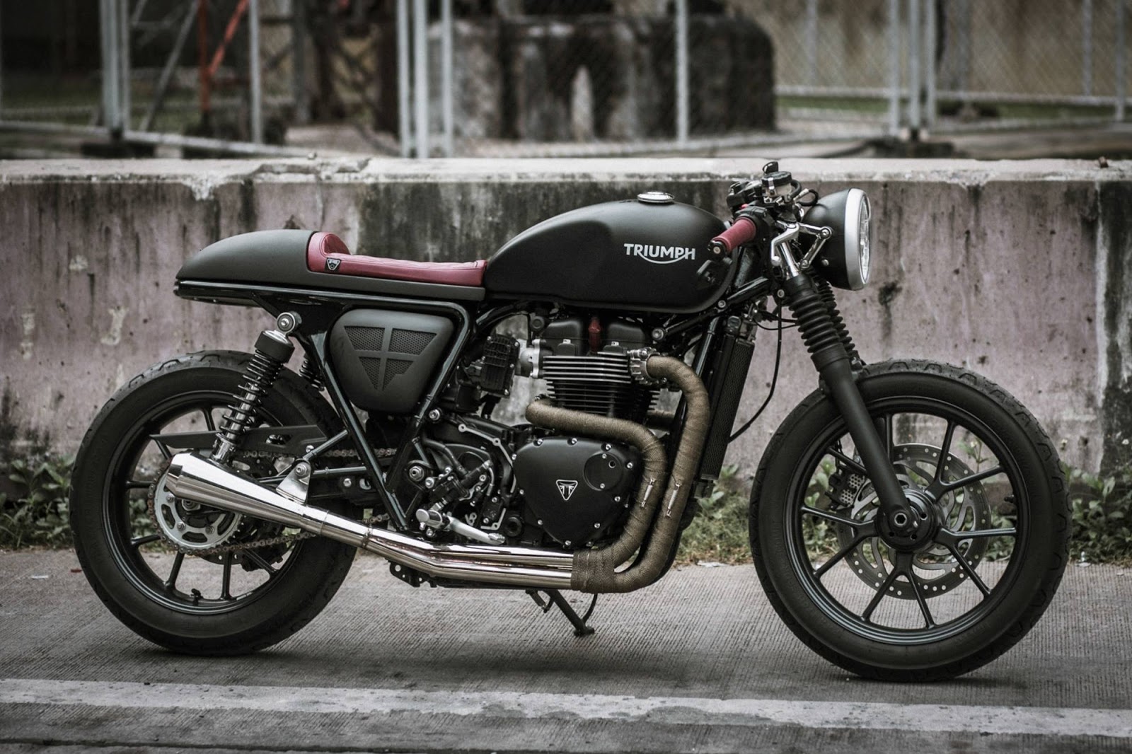 The british customs turn out performance tips for triumph street twin and s...