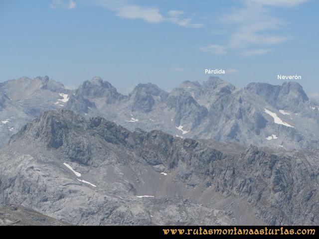 Ruta Macondiú, Samelar y Sagrado Corazón: Desde el Samelar, vista del Macizo Central