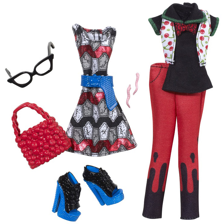 Monster High Ghoulia Yelps G1 Fashion Packs Doll.