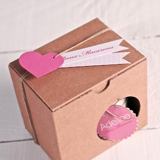 Caja para tazas con etiquetas, selfpackaging, self packaging, selfpacking