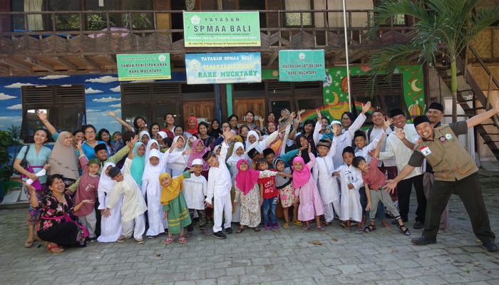 Komunitas Peduli Anak Kunjungi dan Apresiasi Yayasan SPMAA Bali