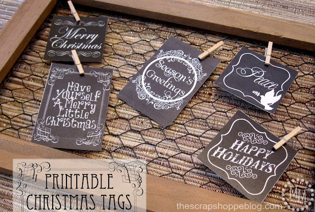 printable christmas tags