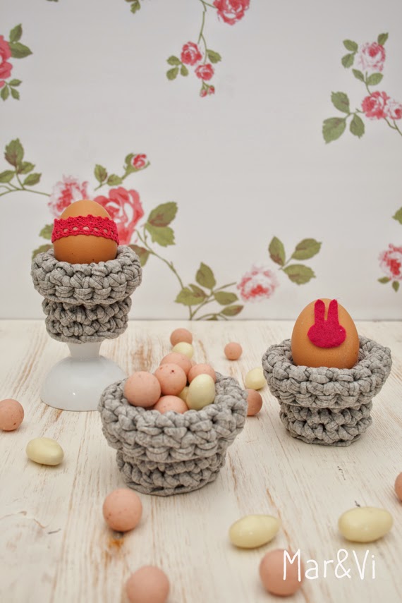 manualidades de Pascua con trapillo